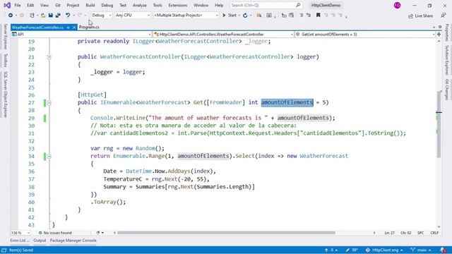 5 - Learning how to use IHttpClientFactory | Best Practices | HttpClient C# смотреть онлайн
