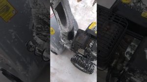 ремонт  снегоуборщика интерскол смб 650 доработка