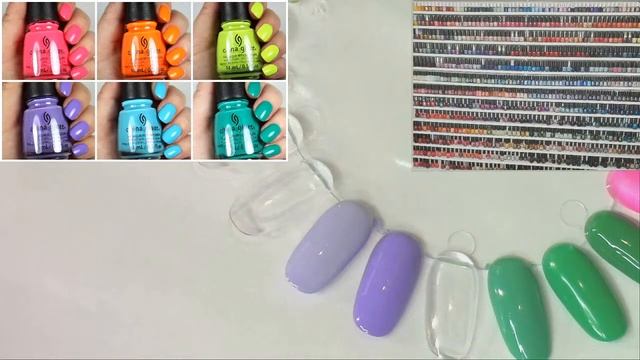 China Glaze Havana Nights Collection |Summer 2021 | Swatcheroo смотреть онлайн