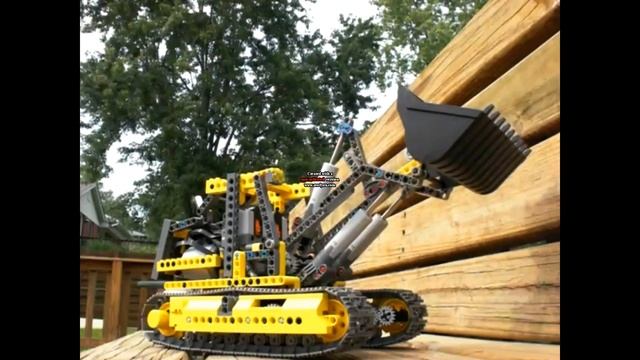 Lego John Deere 755D loader смотреть онлайн