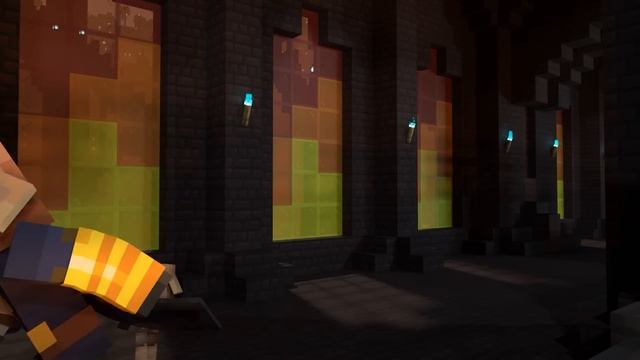 Warden vs Wither and Piglin Nether Army (Minecraft Animation Movie) смотреть онлайн