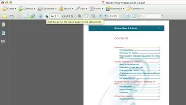 Navigate PDF, Pages Panel, Reader Navigation, Adobe Acrobat Reader смотреть онлайн