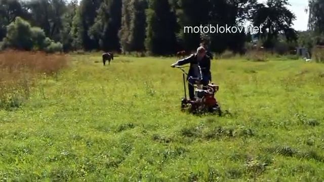 Полноприводной адаптер АМПК для мотоблока Угра НМБ-1 смотреть онлайн