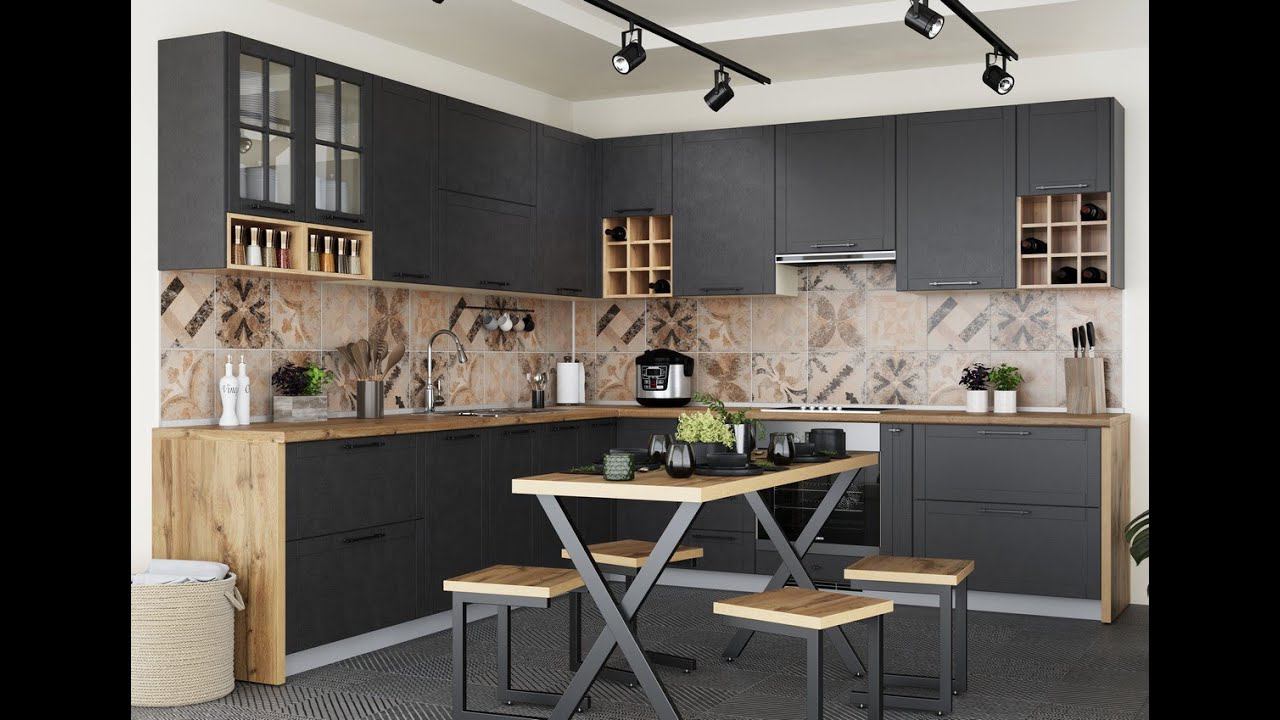 Модульная кухня LOFT смотреть онлайн