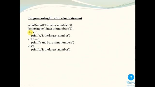 Python Training Part 13: Python if..elif...else Statement смотреть онлайн