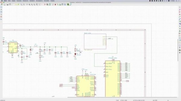 KiCad эпизод 3. Eeschema часть 2. Иерархические схемы.