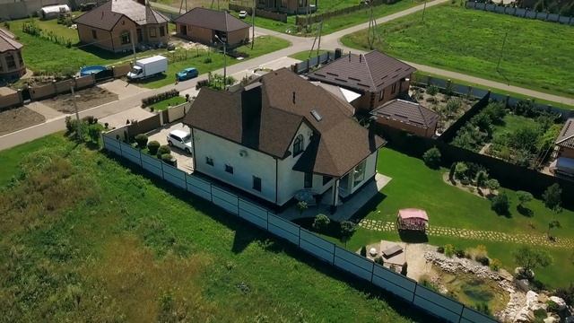 Роскошный Коттедж в Краснодаре | Облицован натуральным камнем смотреть онлайн