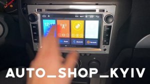 Магнитола на Android для Opel Zafira Astra Vectra Antara Corsa управление бортовым компьютером