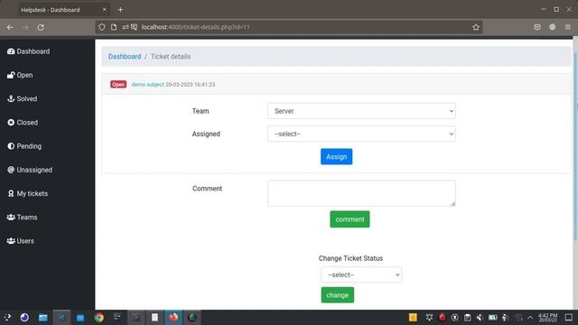 Helpdesk Ticketing System using PHP and MySQL | Free Source Code смотреть онлайн