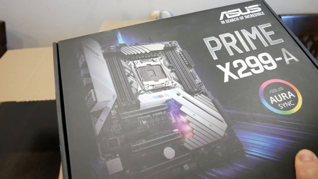 Распаковка посылки с Computeruniverse.ru - i7 7820х и Asus Prime X299-A смотреть онлайн