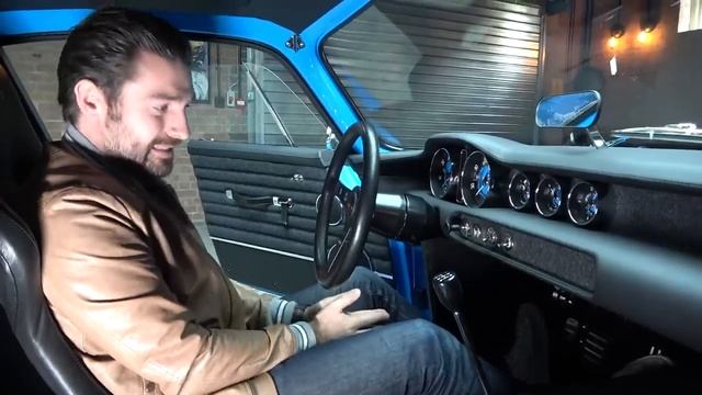 Volvo P1800 Cyan Restomod First Drive