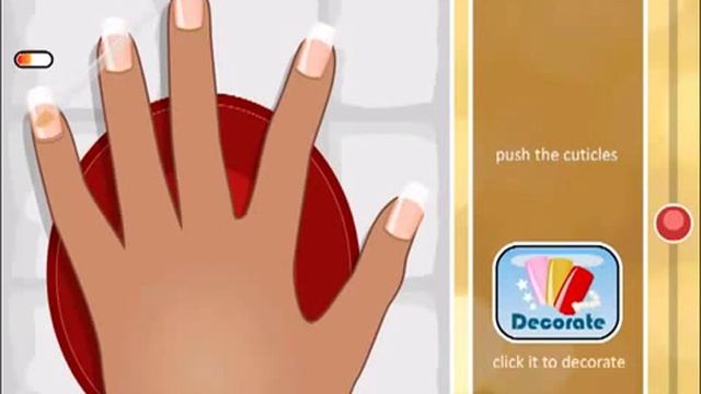 Бесплатные игры онлайн Manicure Beyonce Games Салон красоты, делаем маникюр, игра для девочек смотреть онлайн