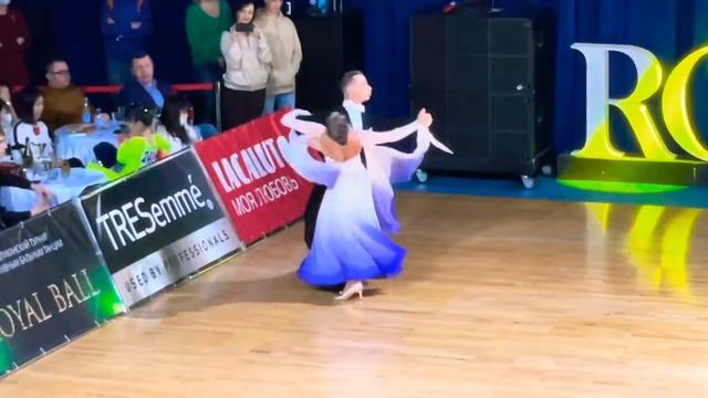 Егор Косяков и Ирина Новоселова Royal Ball 2021 Взрослые St Slow Foxtrot смотреть онлайн