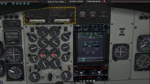 ВАК Аврора рейс Владивосток-Кавалерово/DHC-6 Twin Otter/UHWW-UHWK/X-plane 11/IVAO