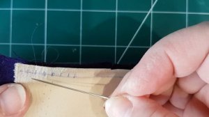 Осваиваем ручные швы Петельный шов