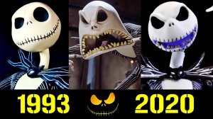 Джек Скеллингтон - Эволюция (1993 - 2020) ! Все Появления Тыквенного Короля !