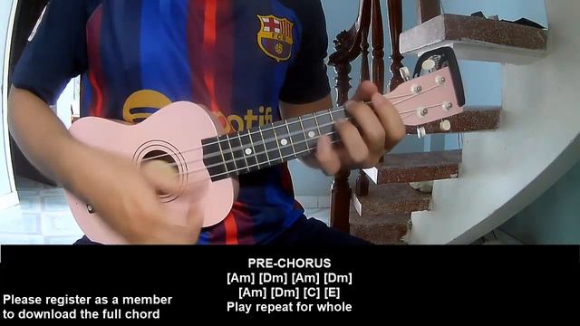 Play Ukulele Along With Chord THE DRIVER By Maneskin Version 1 смотреть онлайн