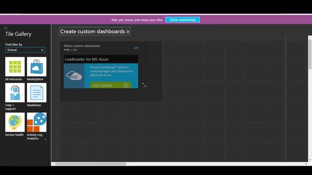 Creating custom dashboards in Azure Portal - Wikiazure смотреть онлайн