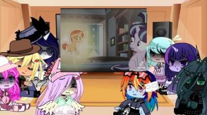 Реакция MLP G4 (season 8) на ТикТок и... (Fluffle Puff) / gacha club
