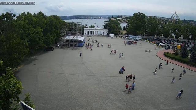 площадь Нахимова.15 июля 2019 года