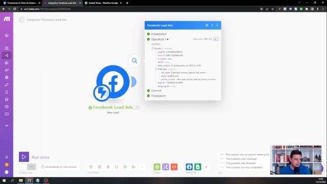 Integrando Formulários do Facebook ( Lead Ads ) com Make/Integromat смотреть онлайн