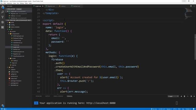 Vue.js Firebase Authentication - Add To An Existing Project смотреть онлайн