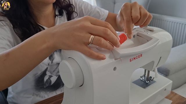 Singer 2273 Modelde Dikiş Öğreniyorum; Dikiş Makinesi Nasıl Yağlanır - Dikiş Makinesine Iplik Takma