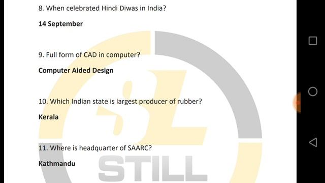 SSC MTS 2019 Most Important GK Part 8 смотреть онлайн