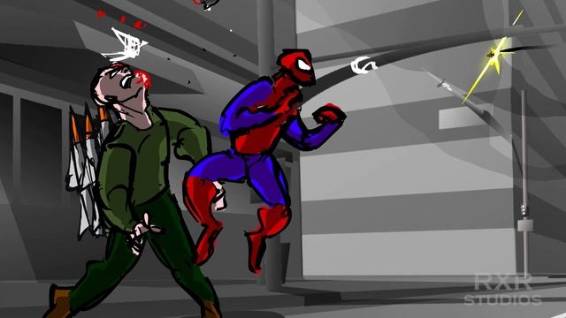 SPIDER-MAN VS THE MISSILE MORON | 2D Animation смотреть онлайн