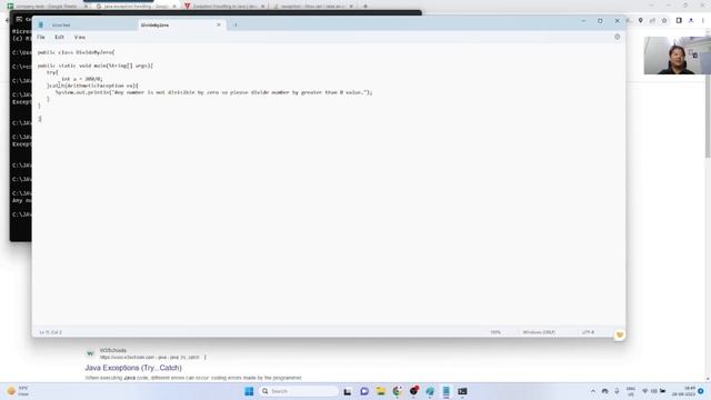 Java SE: try catch block and Exception Handling Part 2 смотреть онлайн