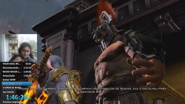 ?GOD OF WAR 3 - SPEEDRUN EASY GLITCHLESS - DERUST/ VOLTANDO A ATIVA DE VEZ? смотреть онлайн