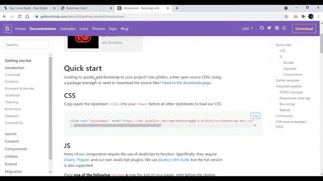 Bootstrap 4/5 tutorial for beginners In Hindi Class-1 смотреть онлайн