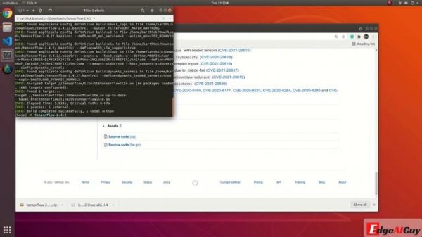 TensorFlow Lite C++ ( Linux | Ubuntu Installation)