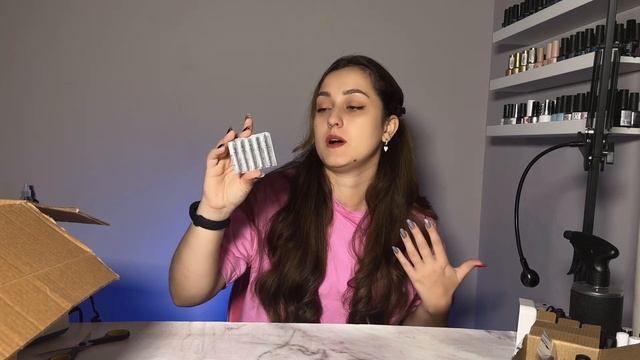Распаковка  из TopShopNails. Обзор лампы Imen. Градиент спрей. Новые базы.