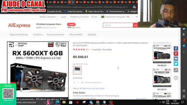 Desabou o preço das Placas de Vídeo no AliExpress. смотреть онлайн