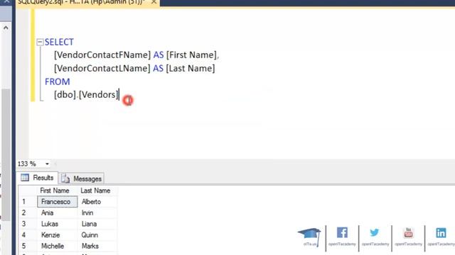 SQL Server - Like Operator (tr) смотреть онлайн