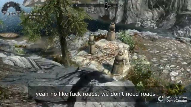 BECKY'S BAD AT: SKYRIM! [part 1???] смотреть онлайн
