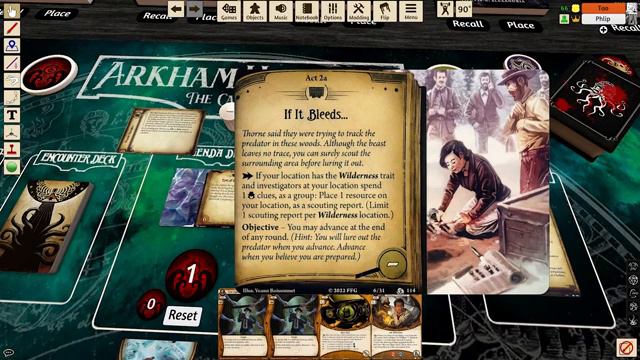 The Scarlet Keys - Anchorage - Arkham Horror LCG смотреть онлайн