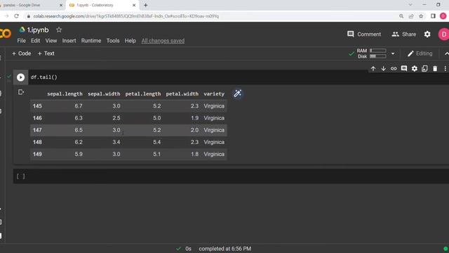 1. Pandas series for beginners | read_csv, head, tail, to_numpy, list to dataframe. смотреть онлайн