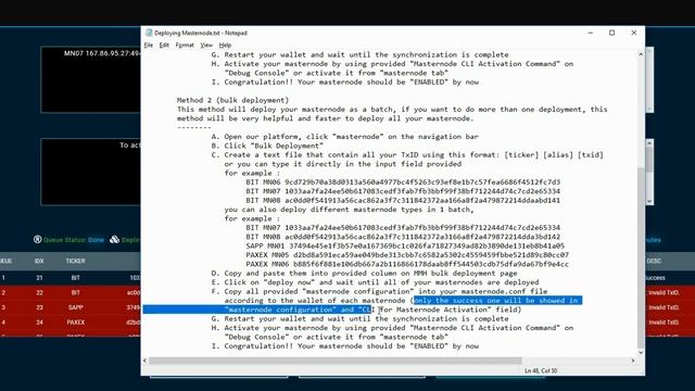 MMH - Masternode Deployment (bulk deployment) смотреть онлайн
