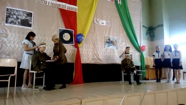 Инсценировка военной песни На безымянной высоте 6Б смотреть онлайн