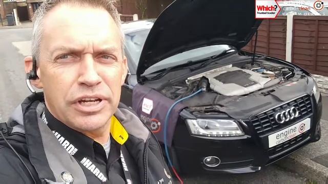 Engine Carbon Clean on an Audi A5 3.0 TDI смотреть онлайн