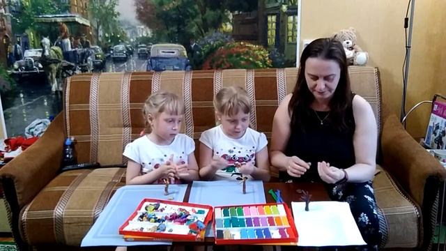 Деревья из пластилина смотреть онлайн