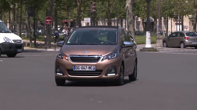 Essai Peugeot 108 1.0 68 ch ETG5 Active Top 5p 2014 смотреть онлайн