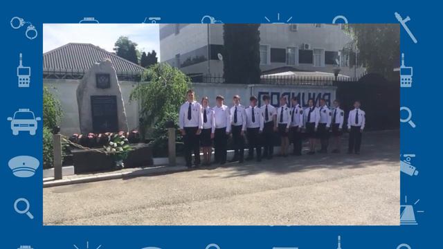 Спасибо полицейский! -Учащиеся полицейского класса Лицея 1 г. Усть Джегуты смотреть онлайн