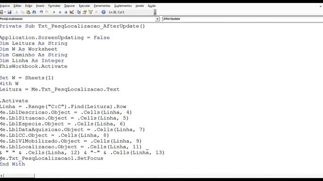 Método Find no Excel - Pesquisa por critério com Foto do Produto e Localização смотреть онлайн