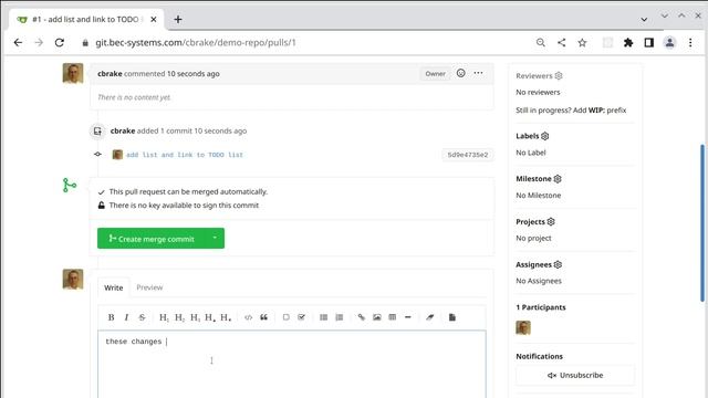 How to edit files in Gitea смотреть онлайн