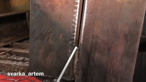 Ручная дуговая сварка пластин на аттестацию