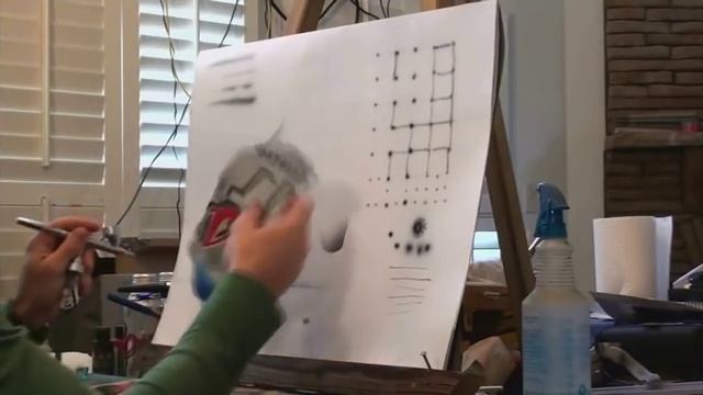 how to airbrush with freehand templates смотреть онлайн