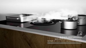 Установка варочной панели совмещенной с вытяжкой Elica Nikola Tesla